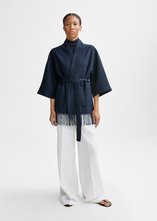 Christian Aks Akila Lambswool Jacket Jackets 5070 Navy